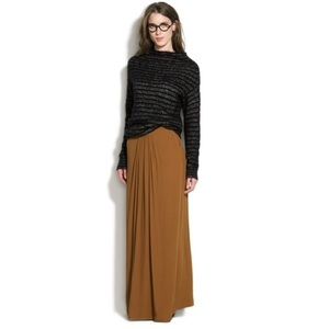 Madewell B&B Midnight Pillar Maxi Skirt